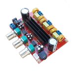 ماژول آمپلی فایر حرفه ای 2x50W+100W مدل XH-M139 با چیپ 16 پایه