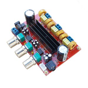ماژول آمپلی فایر حرفه ای 2x50W+100W مدل XH-M139 با چیپ 16 پایه