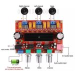 ماژول آمپلی فایر حرفه ای 2x50W+100W مدل XH-M139 با چیپ 16 پایه - تصویر 6