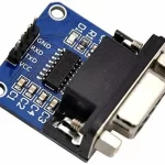 ماژول مبدل RS232 به TTL دارای چیپ MAX3232 و سوکت مادگی