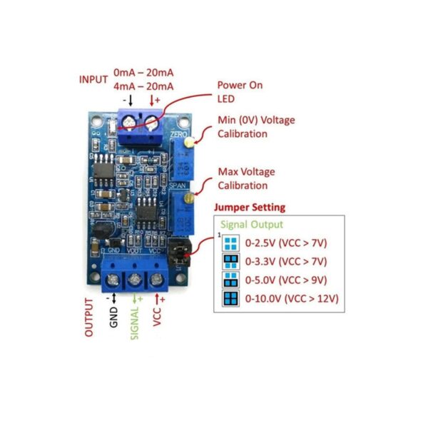 ماژول مبدل جریان به ولتاژ مدل HW-685