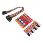 ماژول حسگر مادون قرمز ربات های تعقیب خط 4 کاناله