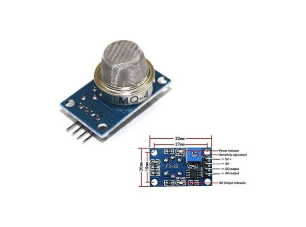 ماژول سنسور تشخیص گاز متان MQ-4