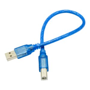 کابل تبدیل USB A-B ( پرینتری ) شیلددار 30 سانتیمتری