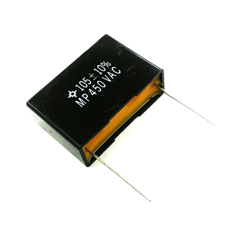 خازن 1UF 450VAC پایه سیمی خازن 1UF 450VAC پایه سیمی