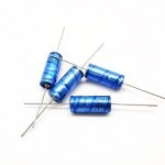 خازن الکترولیتی 220UF 100V اکسیال