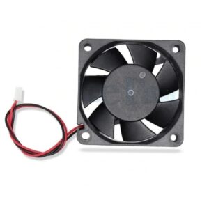 فن بلبرینگی 12 ولت مارک DYNATRON دو سیمه با ابعاد 6x6x2 سانتی متر