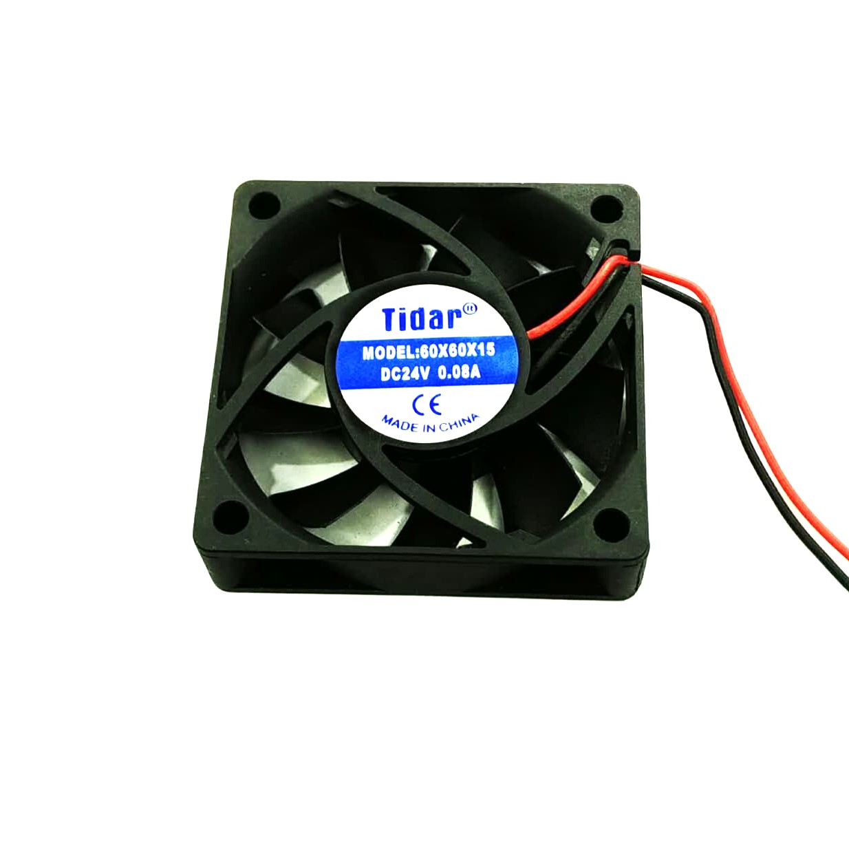 فن 24 ولت 6x6x1.5 برند TIDAR مدل 60X60X15 فن 24 ولت 6x6x1.5 برند TIDAR مدل 60X60X15