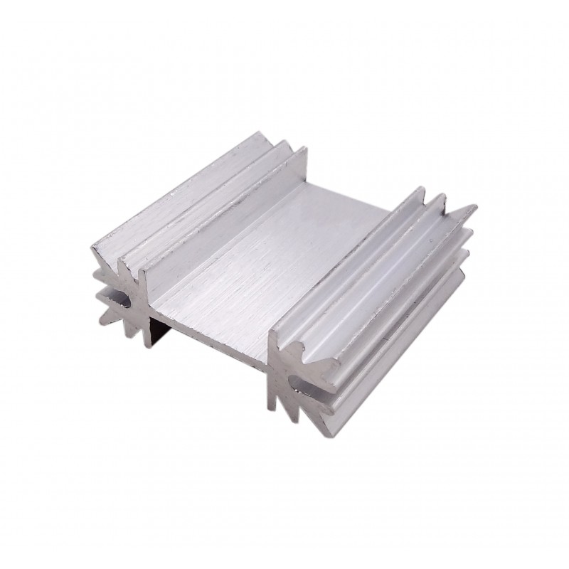 هیت سینک پروانه ای آلومینیومی 3.47x4 سانتی متر کد HS 43-3 هیت سینک پروانه ای آلومینیومی 3.47x4 سانتی متر کد HS 43