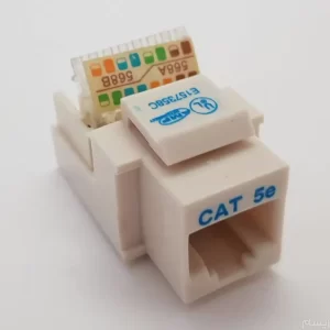 کیستون cat5e برند امپ AMP