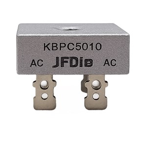 پل دیود تک فاز 50 آمپر 1000 ولت KBPC5010 پکیج KBPC-50