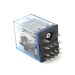 رله بزرگ شیشه ای 12 ولت 5 آمپر 14 پایه سوکتی کد MY4N-J-DC12V - تصویر 2