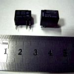 رله مینیاتوری 24 ولت 1 آمپر 6 پایه کد G5V-1-GP-24VDC