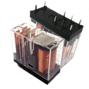 رله کتابی شیشه ای 24 ولت 5 آمپر 8 پایه کد G2RK-2-24VDC