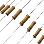 مقاومت 150 کیلو اهم 3 وات 5 درصد