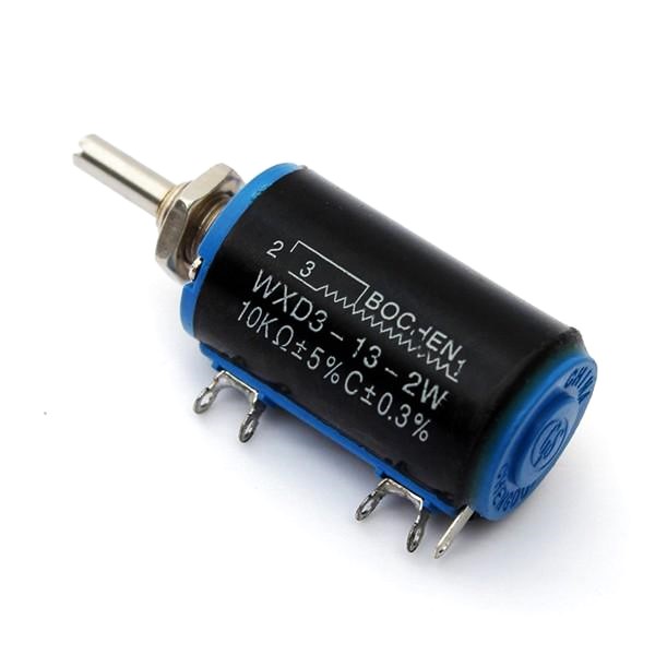 ولوم ده دور 10 کیلو اهم 2 وات برند BOCHEN ولوم ده دور 10 کیلو اهم 2 وات برند BOCHEN