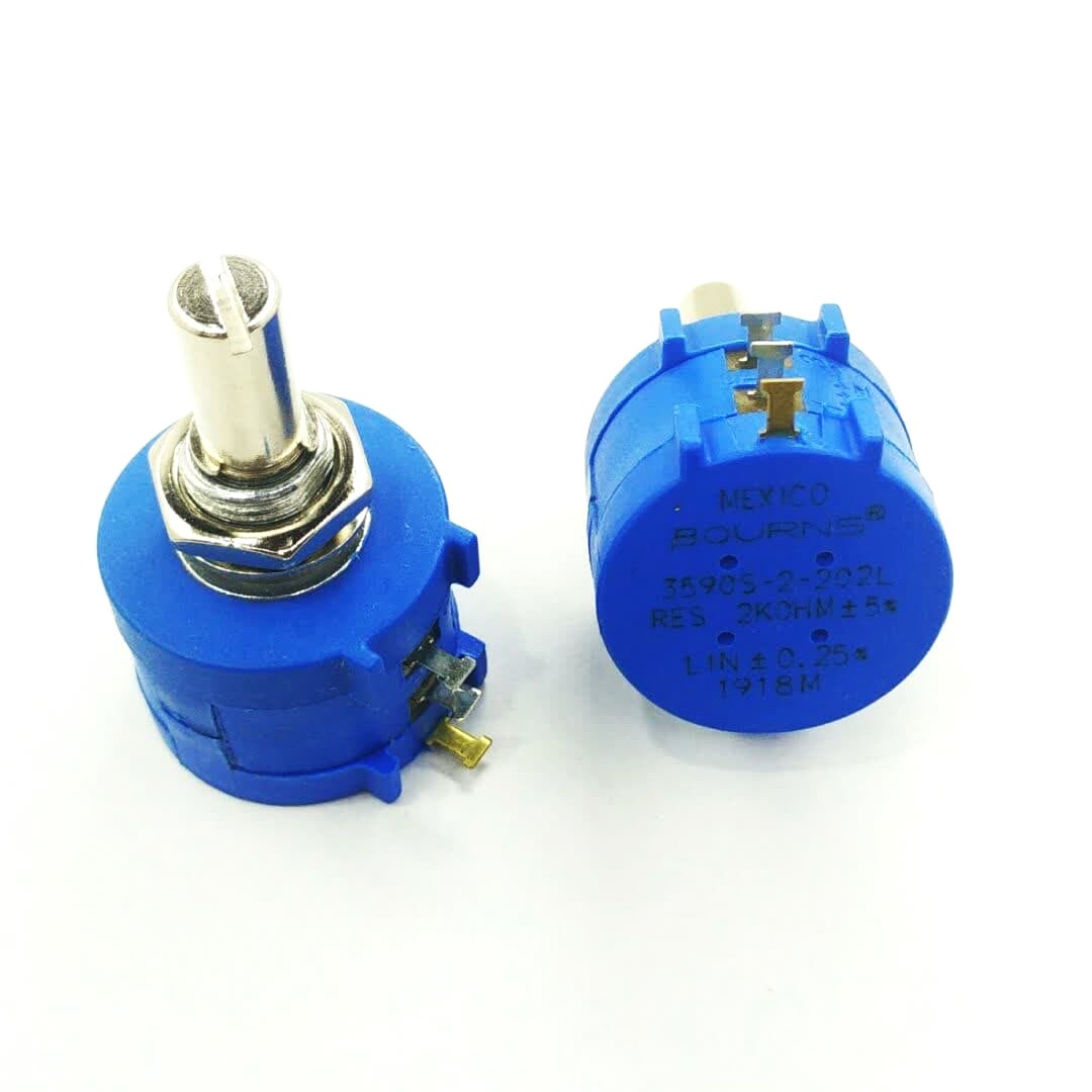 ولوم ده دور 2 کیلو اهم 2 وات برند BOURNS ولوم ده دور 2 کیلو اهم 2 وات برند BOURNS