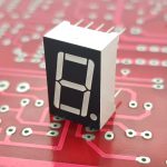 سون سگمنت یک رقمی 19X13 میلی متر قرمز کاتد مشترک