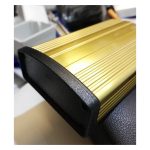 جعبه آلومینیومی رادیاتی ابعاد 100X63X27 میلی متر طلایی