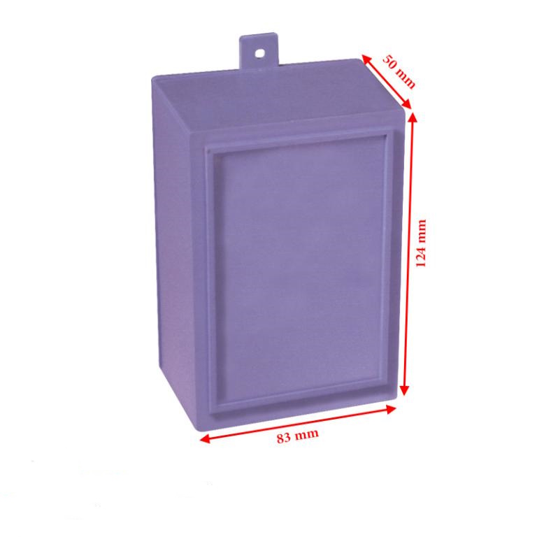 جعبه پلاستیکی 8X12X5 طوسی جعبه پلاستیکی 8X12X5 طوسی