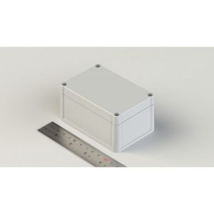 جعبه پلاستیکی رومیزی ضد آب ابعاد 102X70X52 میلی متر سفید