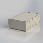 جعبه پلاستیکی رومیزی چهار تکه ابعاد 164X100X51 میلی متر سفید