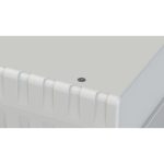 جعبه پلاستیکی رومیزی چهار تکه ابعاد 164X100X51 میلی متر مشکی - تصویر 6