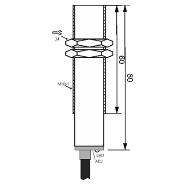 سنسوری نوری کد OPS-320-ON-18-DF