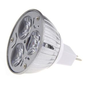 لامپ LED توکار 3 وات 12 ولت سوزنی مهتابی برند چینی