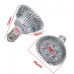 لامپ LED رشد گیاه 7 وات لنز دار فول اسپکتروم