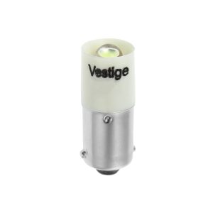 لامپ سیگنال 30-24 ولت LED سفید مدل خاری BA9S برند وستیج (vestige)