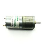 موتور گیربکس 12VDC 100RPM مدل 25GA-370-12V-100RPM