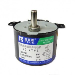 موتور گیربکس سنکرون 220VAC 10RPM مدل 50KTYZ