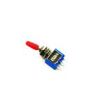 کلید کلنگی 2 حالته 3 پایه لحیمی قطر 6 میلی متر مدل KNX-1