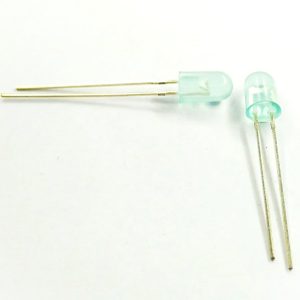 LED اوال سبز شفاف 5 میلی متر تابلو روانی