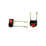 تک سوئیچ دو پایه رایت سایز 6X3.5X5 میلی متر پکیج DIP قرمز