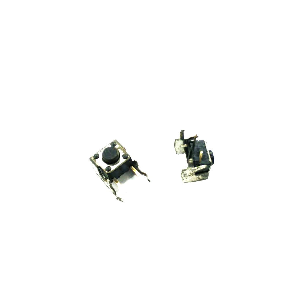 تک سوئیچ دو پایه رایت سایز 6X6X7.6 میلی متر همراه با هولدر پکیج DIP مشکی تک سوئیچ دو پایه رایت سایز 6X6X7.6 میلی متر همراه با هولدر پکیج DIP مشکی