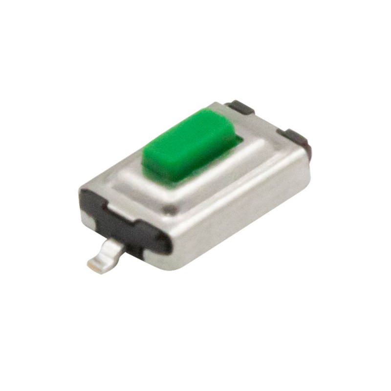 تک سوئیچ دو پایه سایز 6X3.5X2.5 میلی متر پکیج SMD سبز-1 تک سوئیچ دو پایه سایز 6X3.5X2.5 میلی متر پکیج SMD سبز