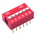 دیپ سوئیچ 6 تایی نوع DIP