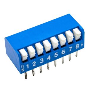 دیپ سوئیچ 8 تایی پیانویی تایوانی نوع DIP