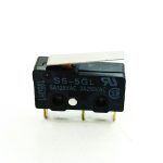 میکروسوئیچ 3A 250VAC اهرم دار 20 میلی متر