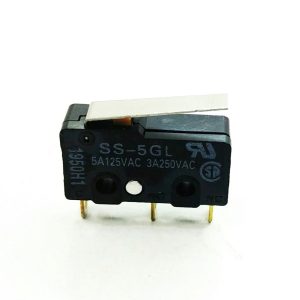 میکروسوئیچ 3A 250VAC اهرم دار 20 میلی متر