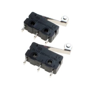 میکروسوئیچ 5A 250VAC غلتک دار 20 میلی متر