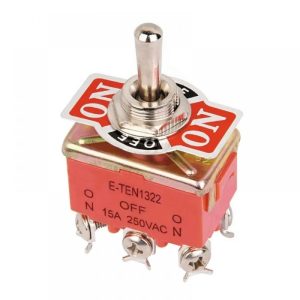 کلید کلنگی بزرگ 3 حالته 6 پایه پیچی مدل E-TEN1322 تایوان