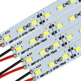 ال ای دی شاخه ای 5630 تک لاین یک متری قرمز 12 ولت 72LED