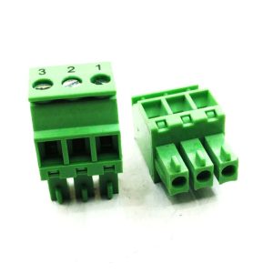 ترمینال کشویی فونیکس 3 پین صاف با فاصله پین 3.81 میلی متر (فقط مادگی)