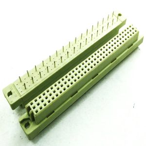 دین کانکتور مادگی صاف 2X16 سه ردیفه وسط خالی AC با فاصله پین 5.08