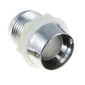 قاب LED طرح فلزی روپنلی سایز 8 میلی متر رنگ نقره ای