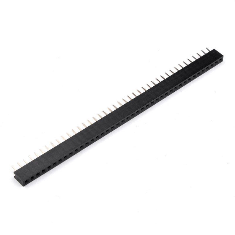 پین هدر 1X40 مادگی ریز صاف با فاصله پین 2 میلی متر-2 پین هدر 1X40 مادگی ریز صاف با فاصله پین 2 میلی متر