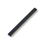 پین هدر 1X40 مادگی صاف خیلی ریز با فاصله پین 1.27 میلی متر
